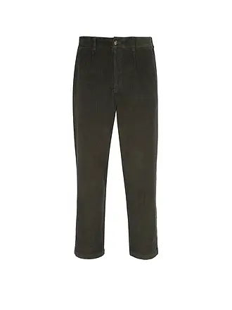 BARBOUR | Cordhose Relaxed Fit | olive